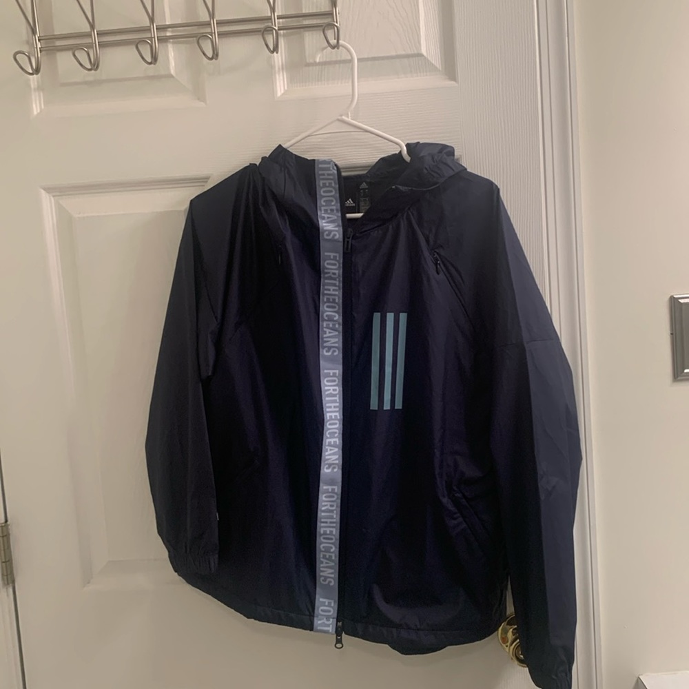 Adidas Recycled Material Rain Coat
